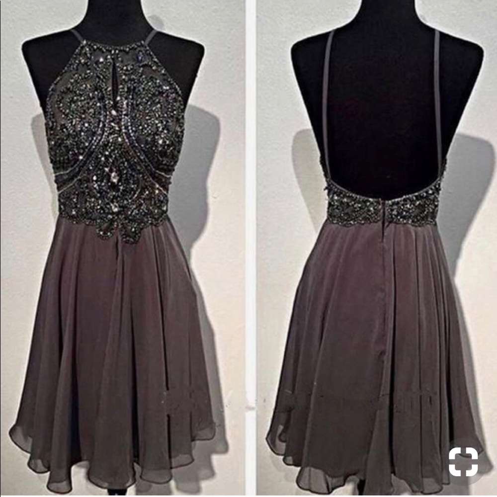 ALINE BRIDAL SPARKLY VINTAGE HOCO DRESS